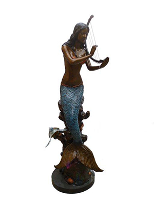 Bronze Melody Mermaid Bronze Melody Mermaid