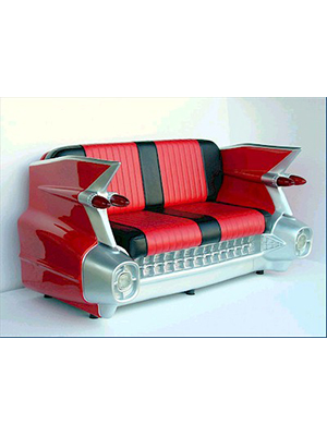 Cadillac Sofa Couch Red Cadillac Sofa Couch Red