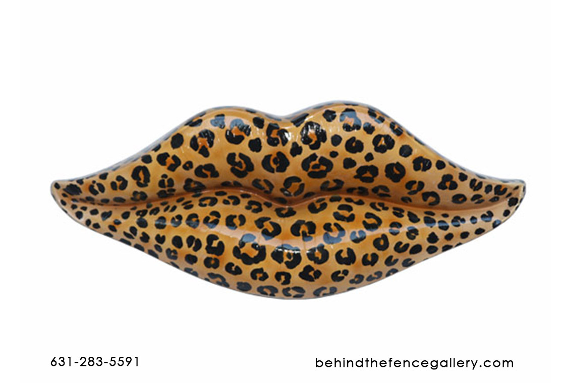 Leopard Lips Wall Decor Leopard Lips Wall Decor