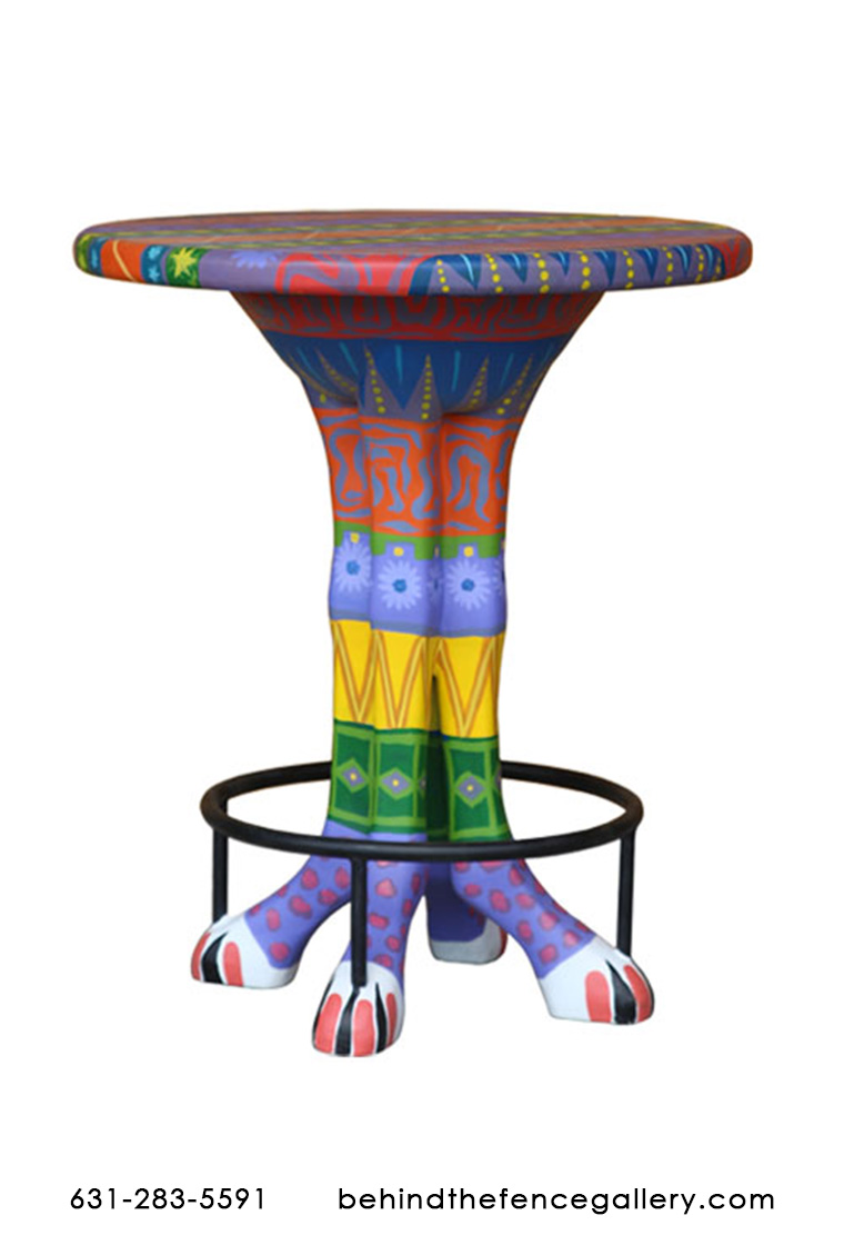 Pop Art Animal Bar Table Pop Art Animal Bar Table