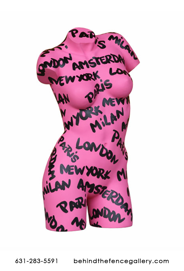 Pop Art Trendy Torso Statue Pop Art Trendy Torso Statue