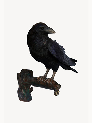 Raven (Head up) Wall Decor Raven (Head up) Wall Decor