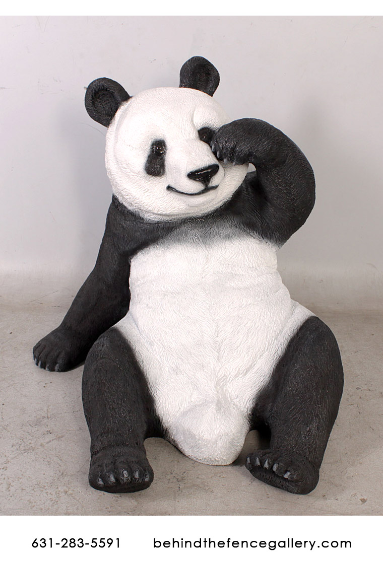 Slouching Panda Statue Slouching Panda Statue
