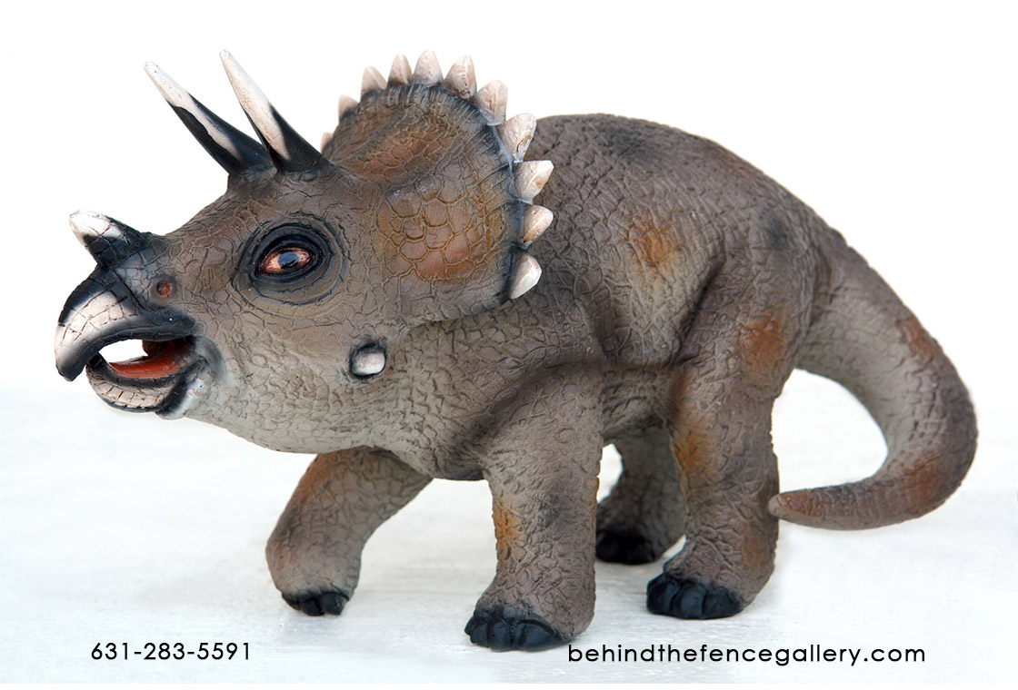 Triceratops Statue - 1 Ft. Triceratops Statue - 1 Ft.