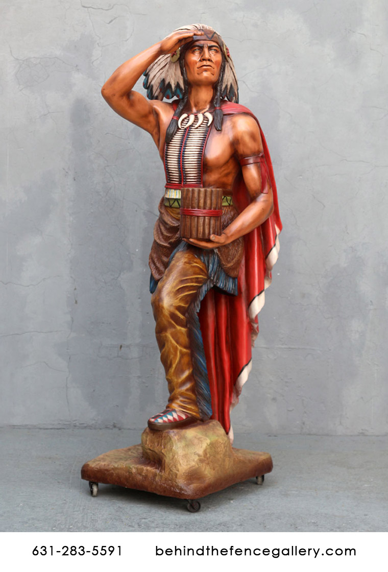 Tobacco Store Indian Statue 6FT Tobacco Store Indian Statue 6FT