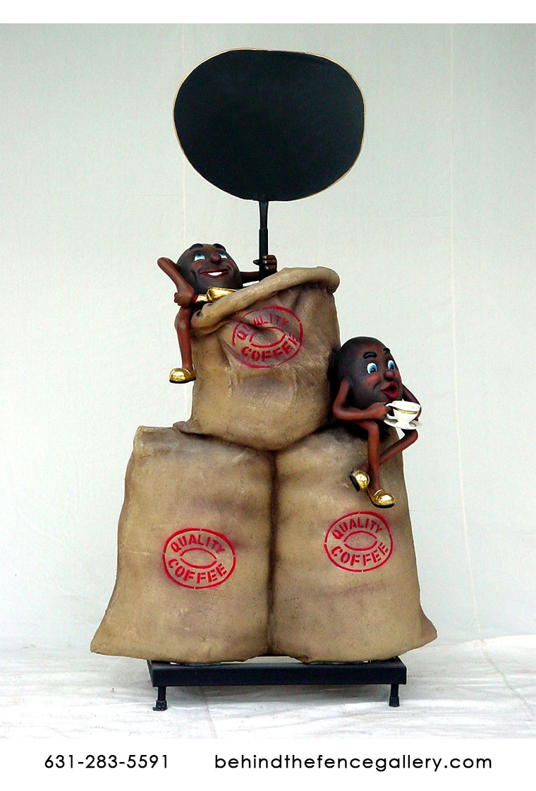 Coffee Display with Menu Board Coffee Display with Menu Board