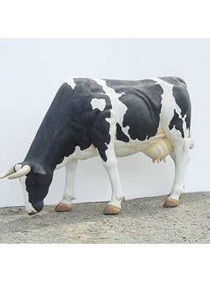 Cow with Head Down (Eating her Salad) Cow with Head Down (Eating her Salad)