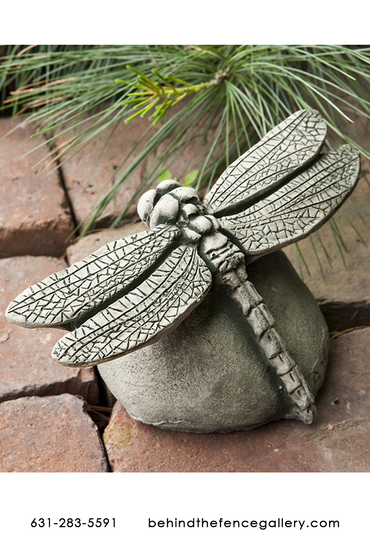Cast Stone Dragonfly Garden Decor statue Cast Stone Dragonfly Garden Decor statue