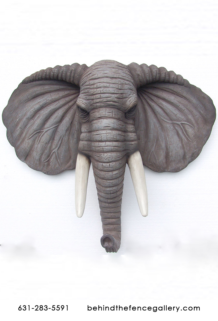 Elephant Head Wall Mount Elephant Head Wall Mount