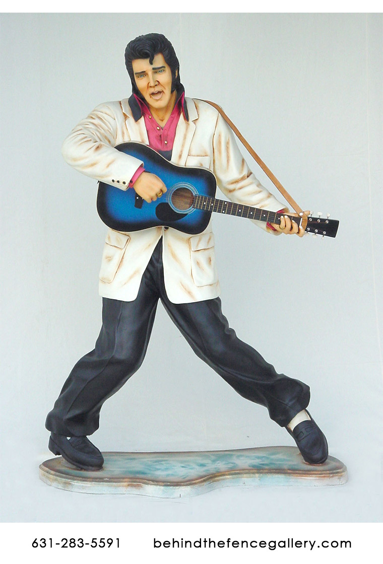 Elvis Presley Playing Guitar Statue Elvis Presley Playing Guitar Statue