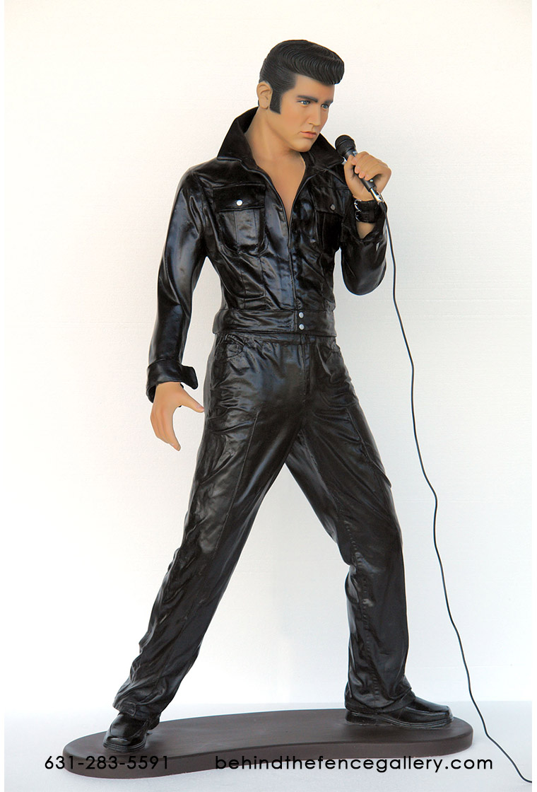 Elvis Statue with Microphone - 6ft. Elvis Statue with Microphone - 6ft.