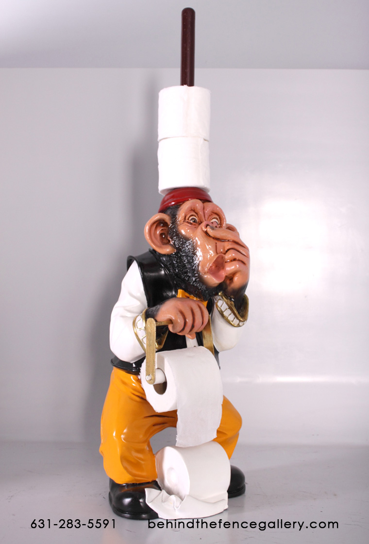 Toilet Monkey Tissue Holder Toilet Monkey Tissue Holder