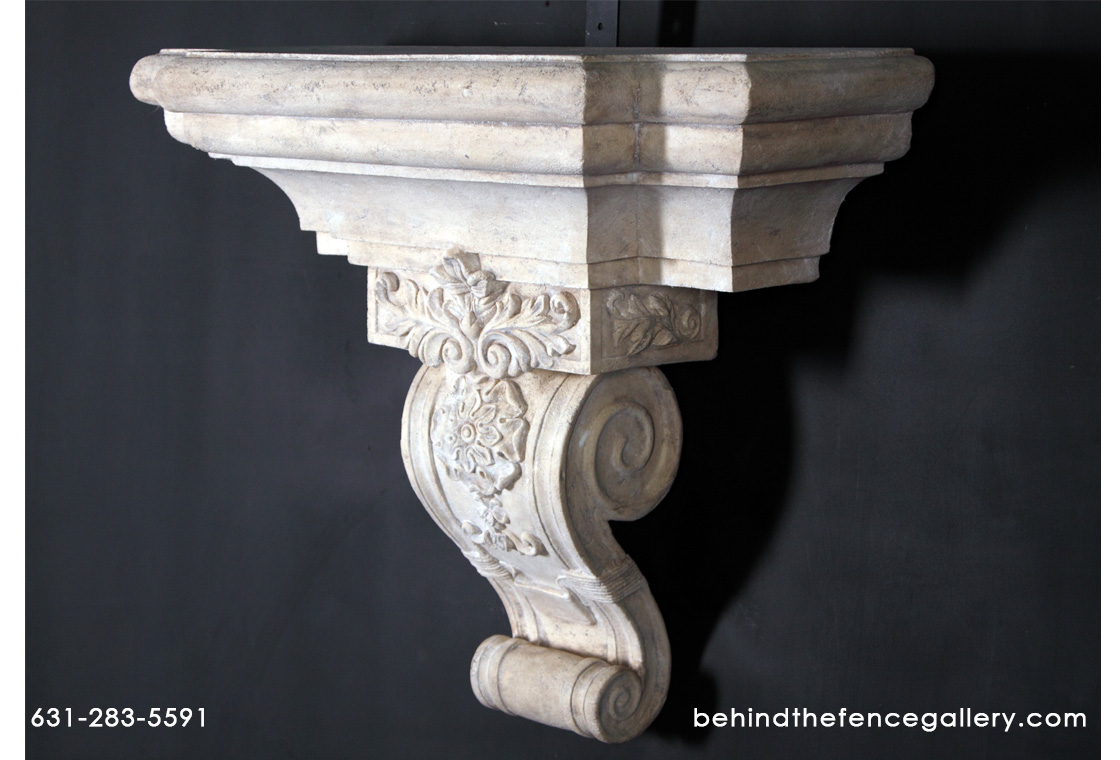 Floral Wall Bracket Floral Wall Bracket