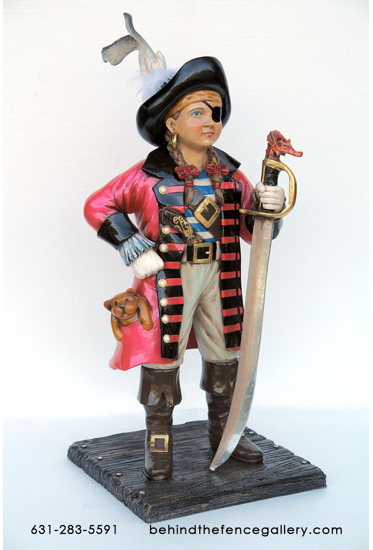 Pirate Girl Statue Pirate Girl Statue