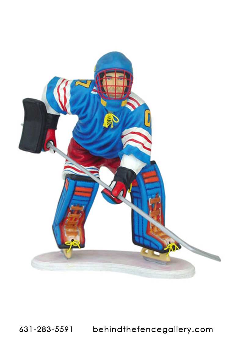 Ice Hockey Goalie Statue 3ft. Ice Hockey Goalie Statue 3ft.