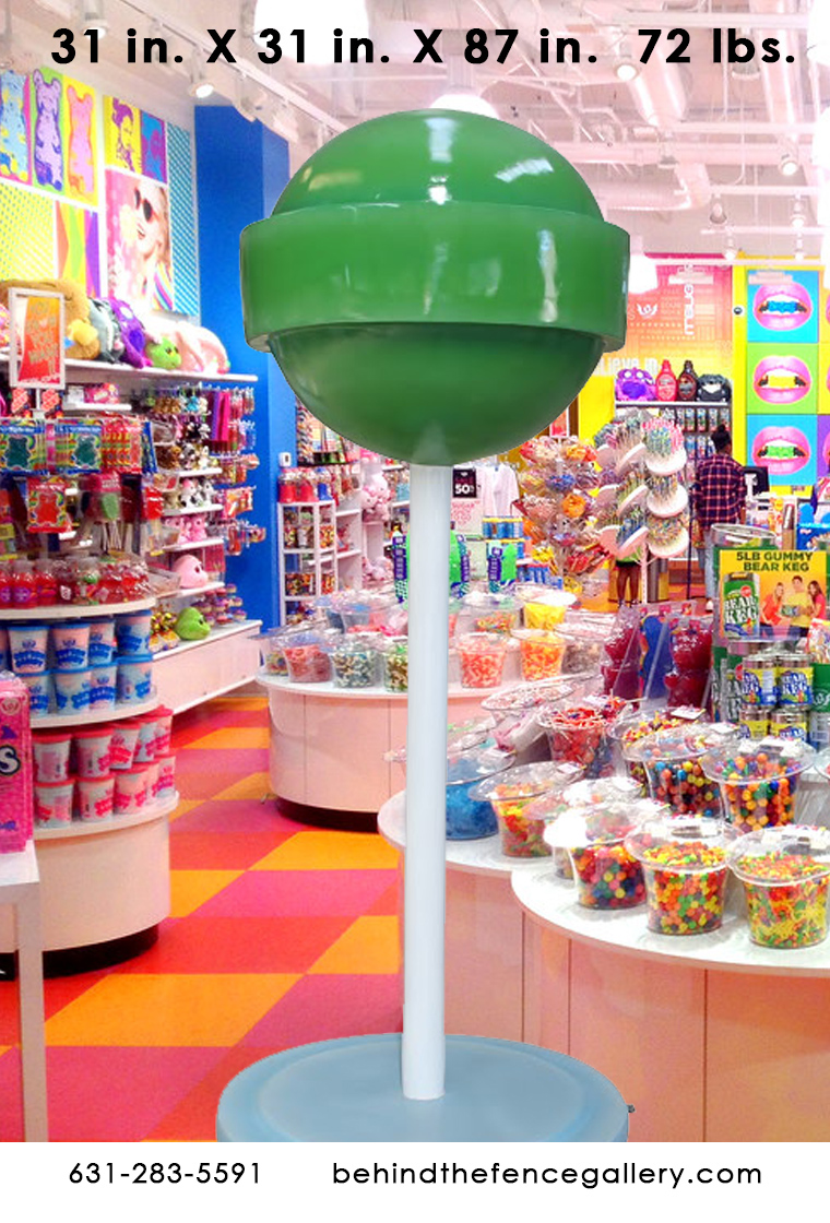 Sugar Pop Jumbo Lollipop Statue Sugar Pop Jumbo Lollipop Statue