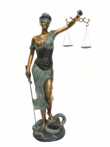 Bronze Justice Lady Bronze Justice Lady