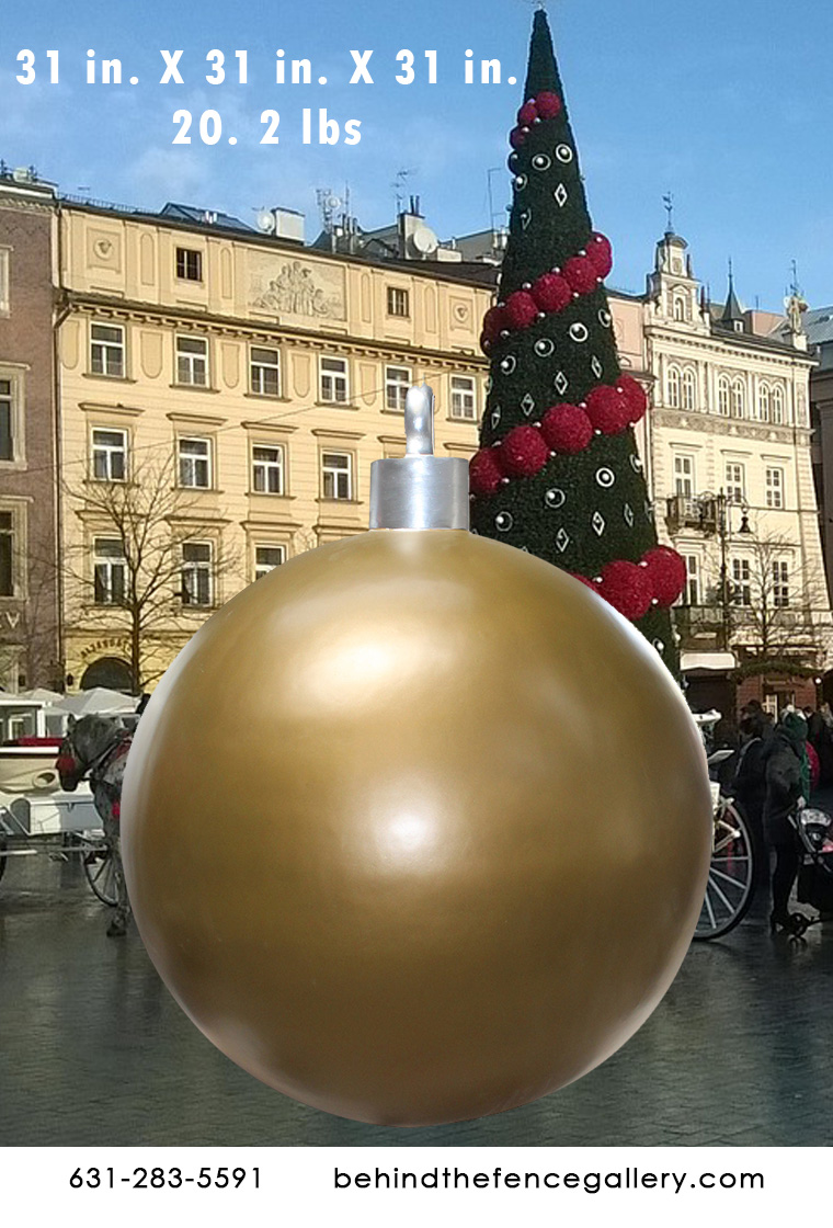 Large Gold Ornament Large Gold Ornament
