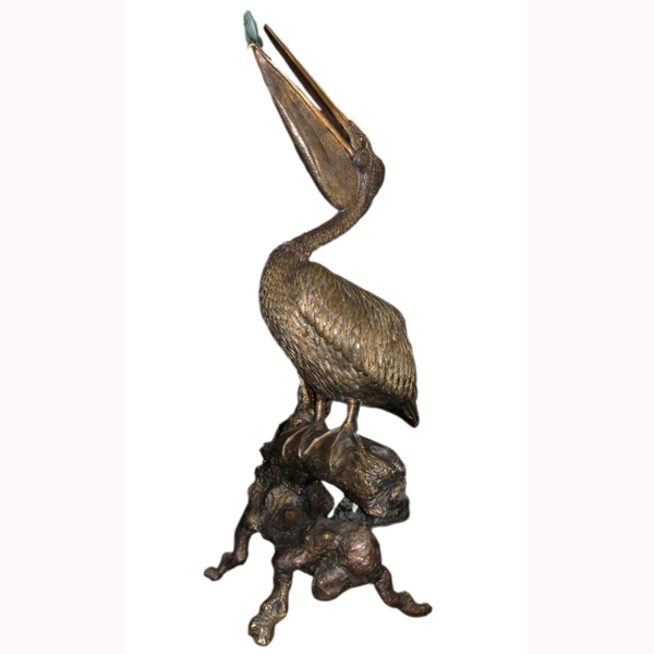 Bronze Stork on Branch Bronze Stork on Branch
