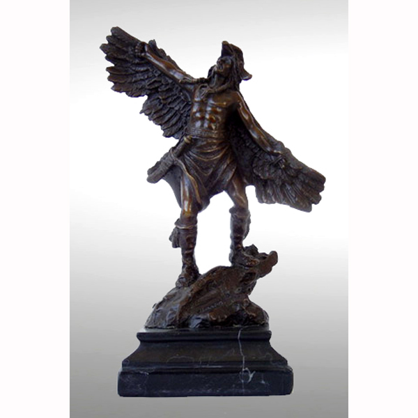 Bronze Hunter with Wings Bronze Hunter with Wings