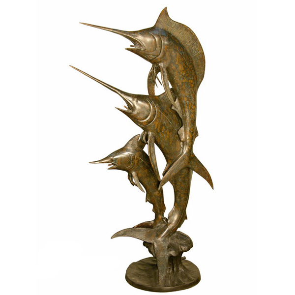 Bronze 3 Sailfish Fountain Bronze 3 Sailfish Fountain