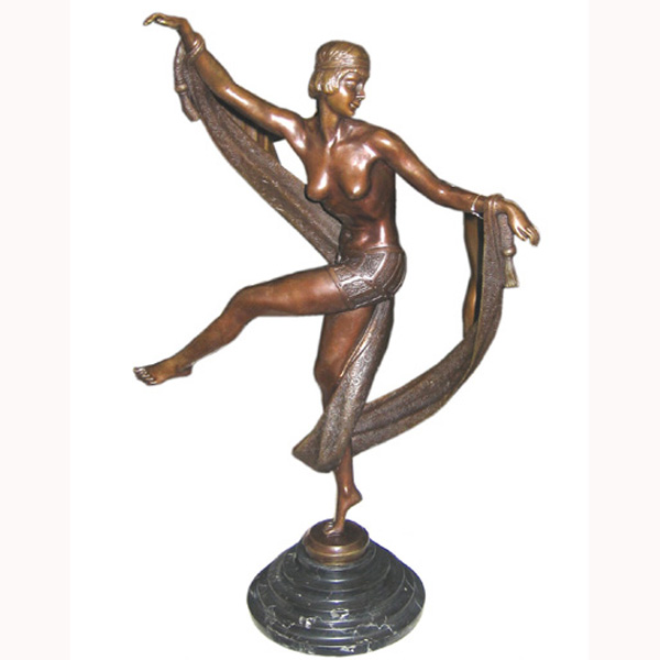 Bronze Deco Girl Bronze Deco Girl