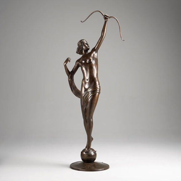 Bronze Lady Archer Fountain Bronze Lady Archer Fountain