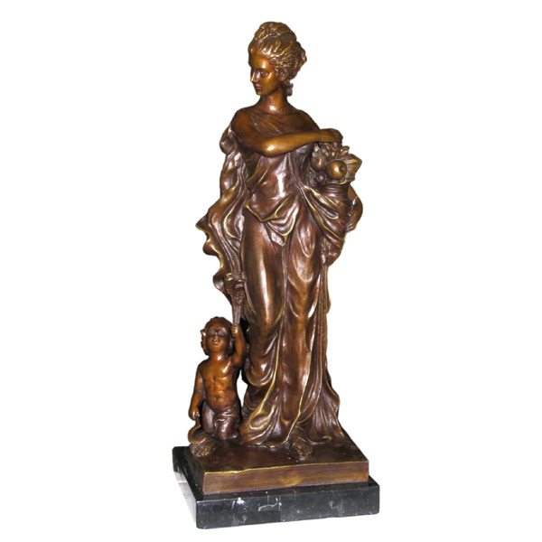 Bronze Woman with Child Bronze Woman with Child