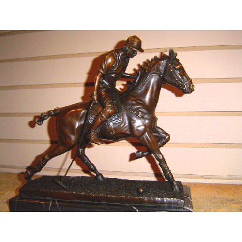 Bronze Polo Player Bronze Polo Player