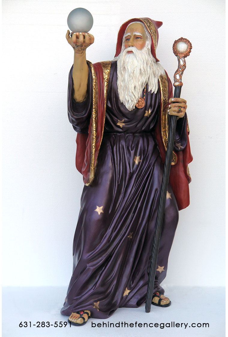 Merlin The Magician Statue -6ft. Merlin The Magician Statue -6ft.
