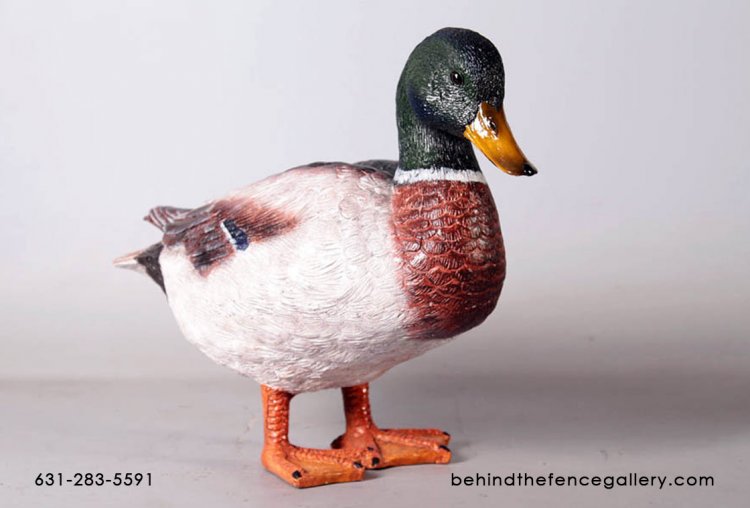 Male Mallard Duck Statue Male Mallard Duck Statue