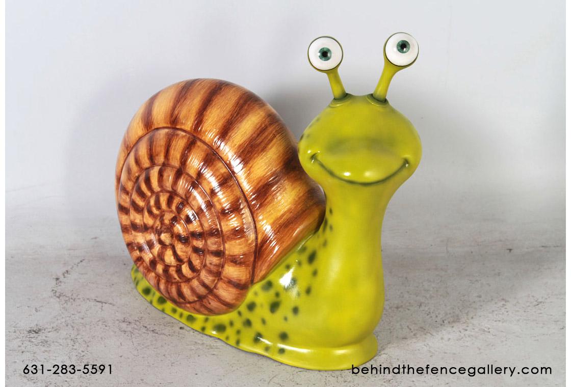 Male Snail Statue Male Snail Statue
