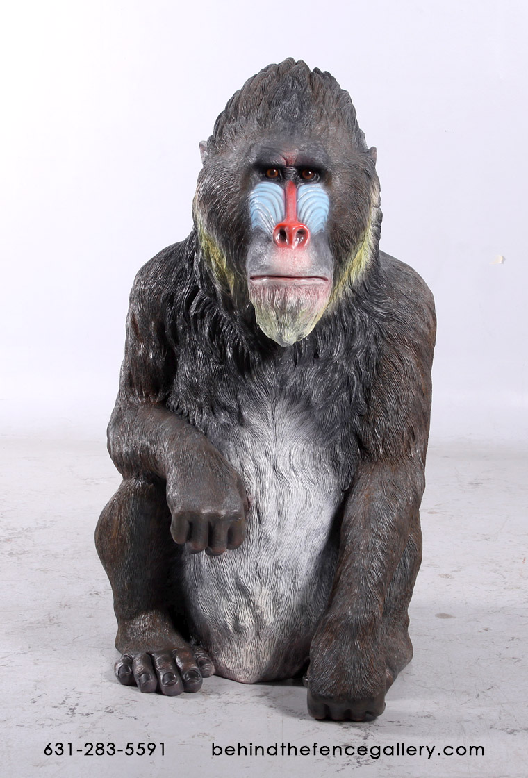 Mandrill Statue Mandrill Statue
