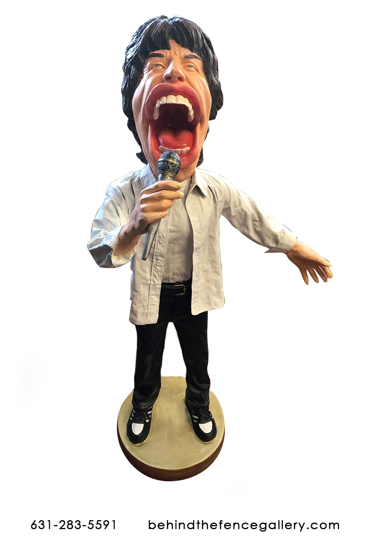 M.Jagger Caricature Statue M.Jagger Caricature Statue