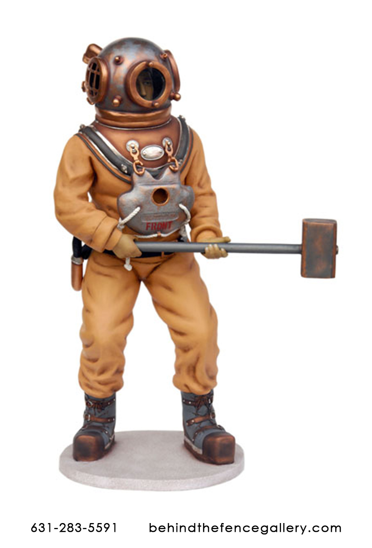 Deep Sea Diver Statue Deep Sea Diver Statue