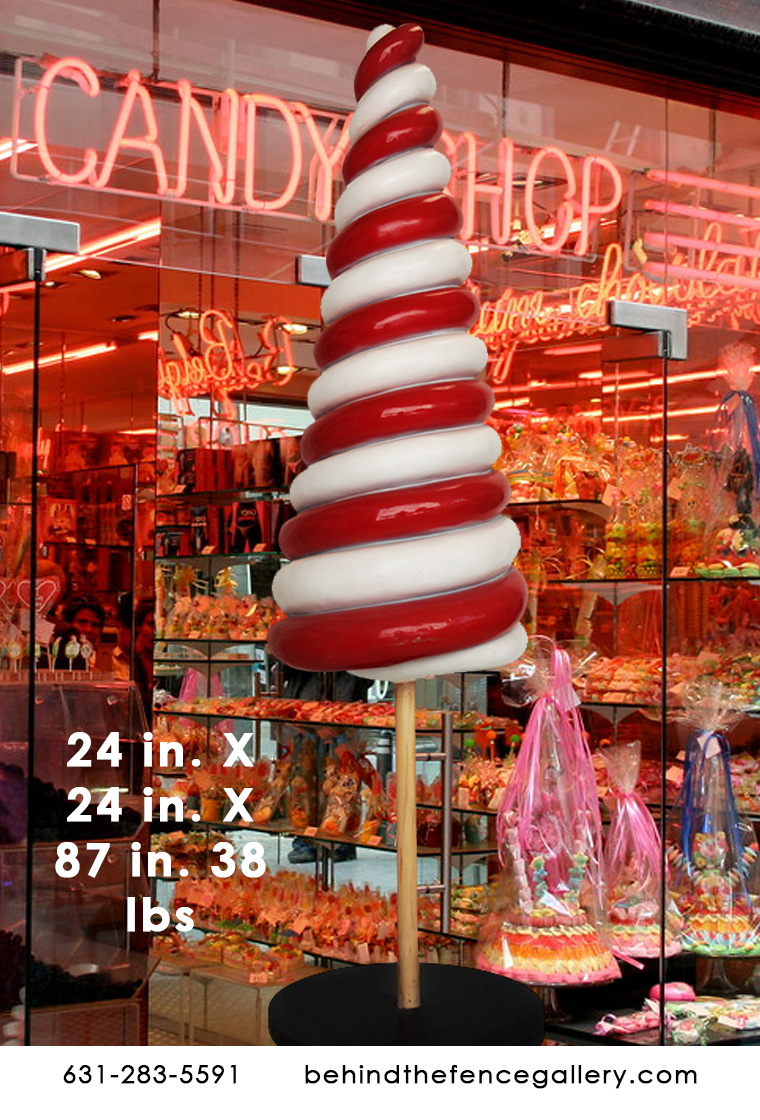 Cone lollipop Statue Prop lagre Candy Cone lollipop Statue Prop lagre Candy