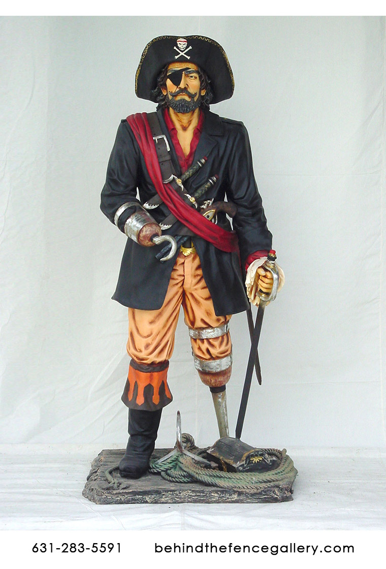 Pirate Captain Statue Pirate Captain Statue