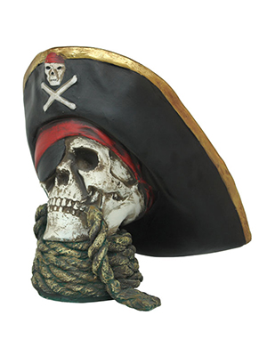 Pirate Skull with rope Pirate Skull with rope
