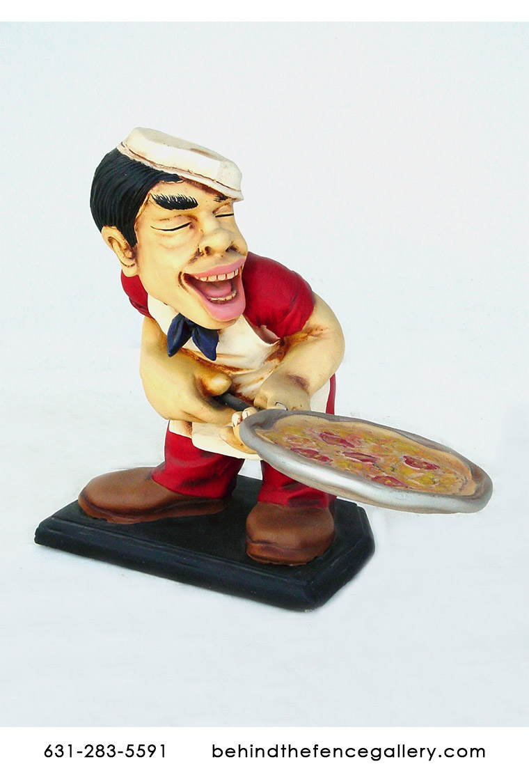 Pizza Chef Statue Pizza Chef Statue