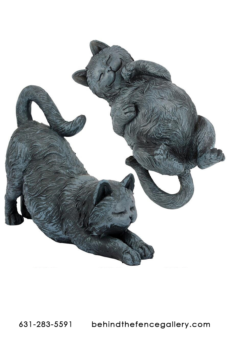 Playful Cat Statue Set Playful Cat Statue Set