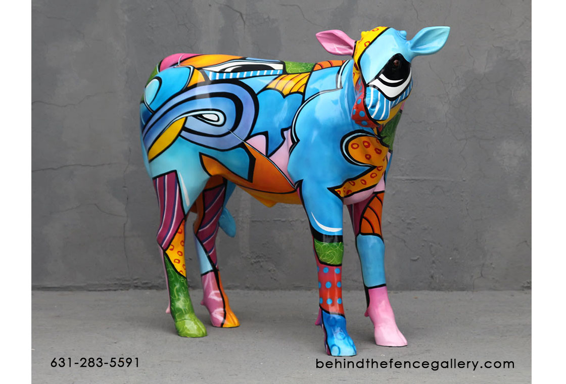 Pop Art Calf Statue  Pop Art Calf Statue