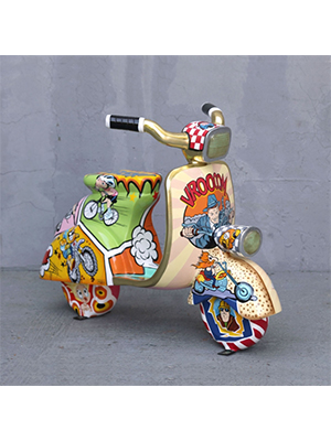 Scooter Popart Scooter Popart