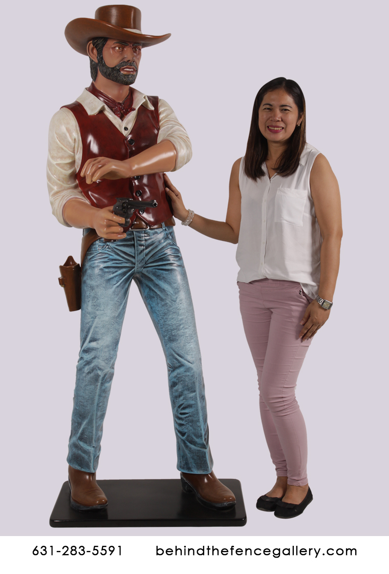 Gunslinger Cowboy Statue Gunslinger Cowboy Statue