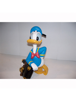 Donald Duck with Suitcase Donald Duck with Suitcase