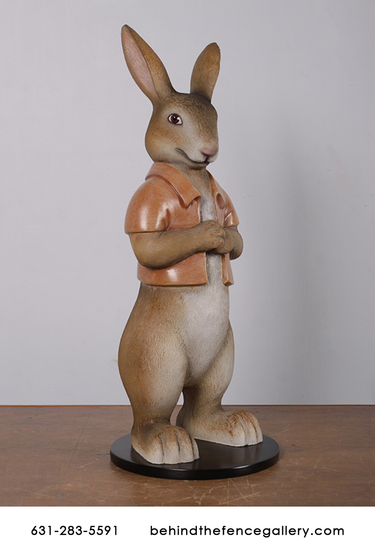 Rob Rabbit Statue with Short Jacket Rob Rabbit Statue with Short Jacket