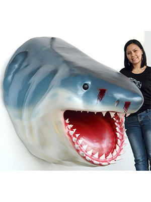 Jumbo Shark Head Wall Mount Jumbo Shark Head Wall Mount