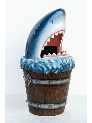 Shark Head Garbage Bin Shark Head Garbage Bin