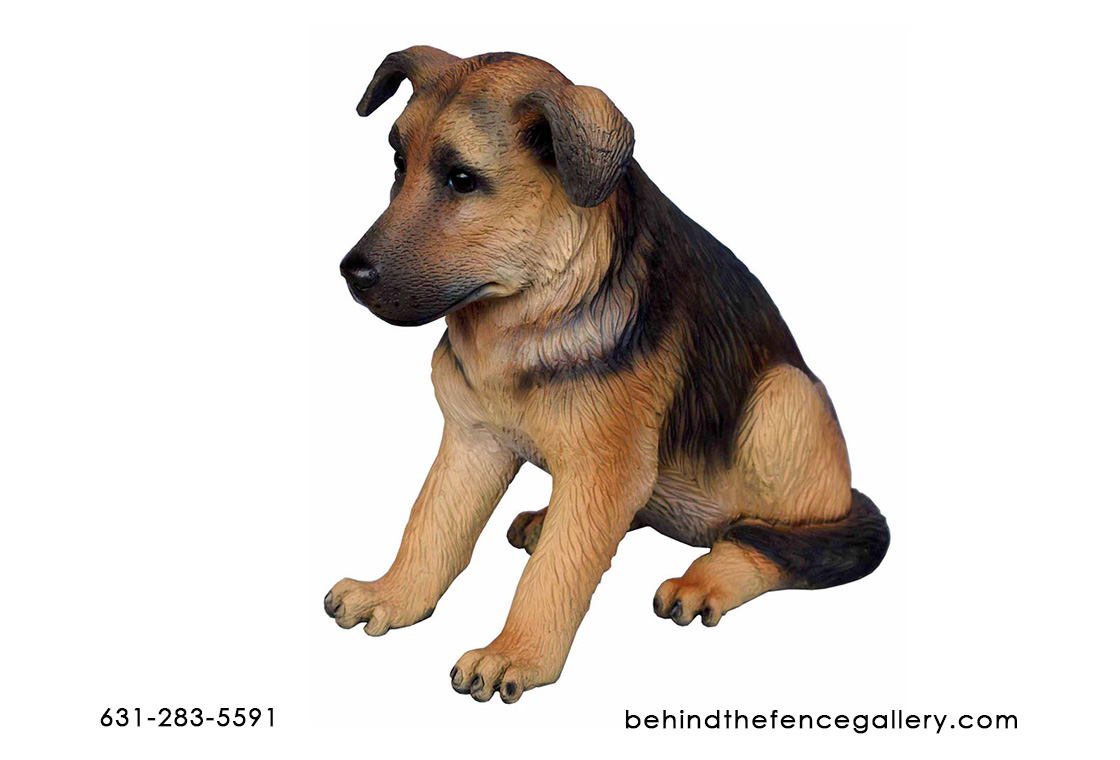 Shepherd Puppy Statue Shepherd Puppy Statue