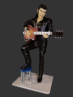 Singer Standing on Stool 6ft Singer Standing on Stool 6ft