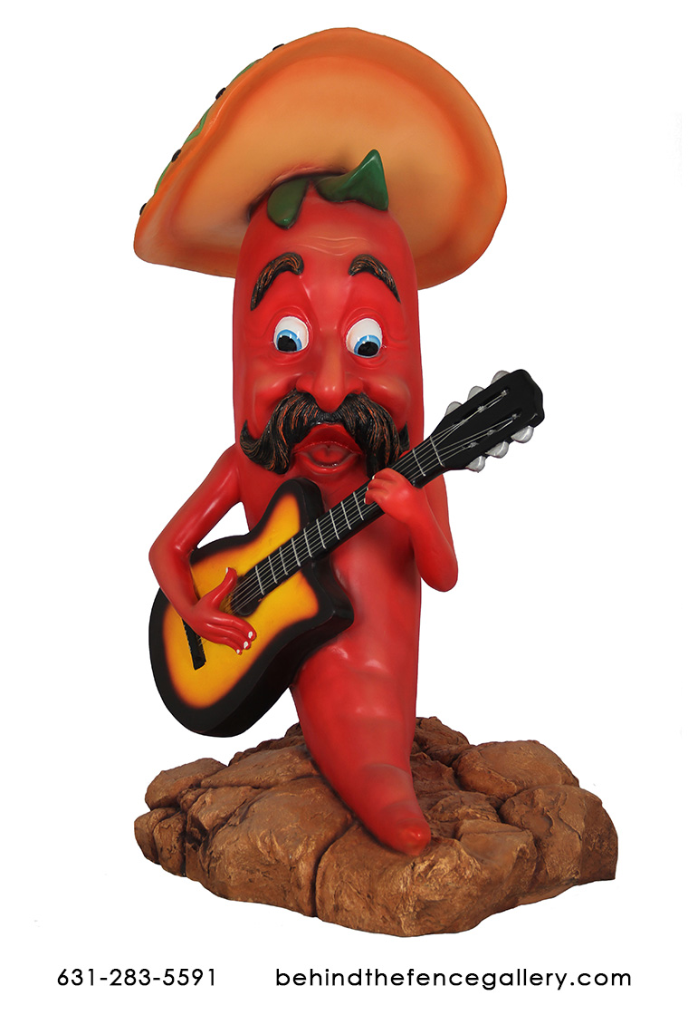 Singing Chili on Base Singing Chili on Base